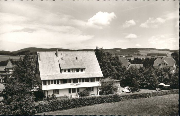 Hinterzarten Breisgau-Hochschwarzwald BW Hotel Garni Sonne