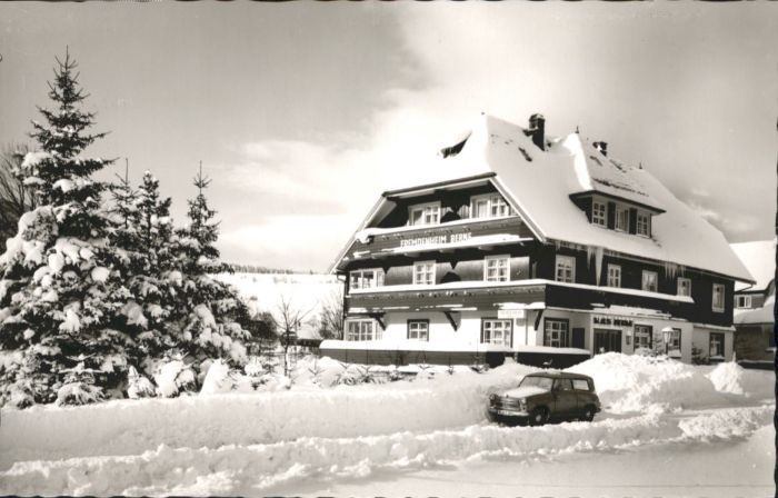 Hinterzarten Breisgau-Hochschwarzwald BW Gaestehaus Berne