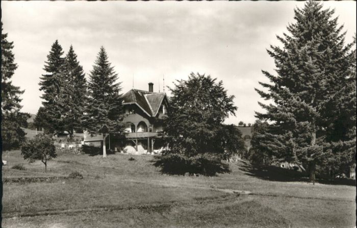 Hinterzarten Breisgau-Hochschwarzwald BW Haus Kemper