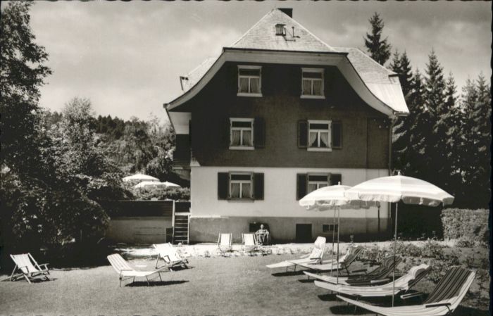 Hinterzarten Breisgau-Hochschwarzwald BW Haus Tannenhof