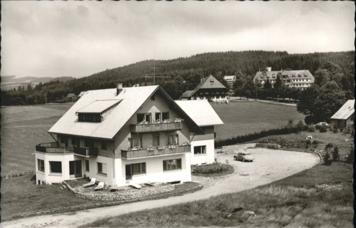 Hinterzarten Breisgau-Hochschwarzwald BW Vegetarisches Diaet-Kurheim Koch