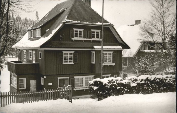 Hinterzarten Breisgau-Hochschwarzwald BW DRK Muettererholungsheim Sickingerstras