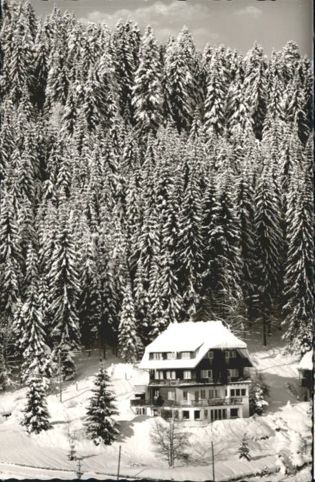 Hinterzarten Breisgau-Hochschwarzwald BW Sanatorium Sonnenberg