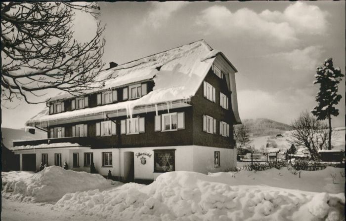 Hinterzarten Breisgau-Hochschwarzwald BW Haus Silberdistel