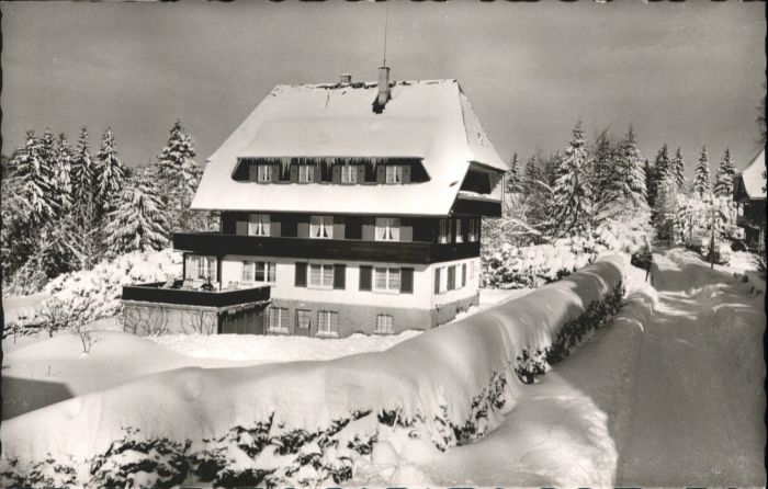 Hinterzarten Breisgau-Hochschwarzwald BW Haus Bergfried