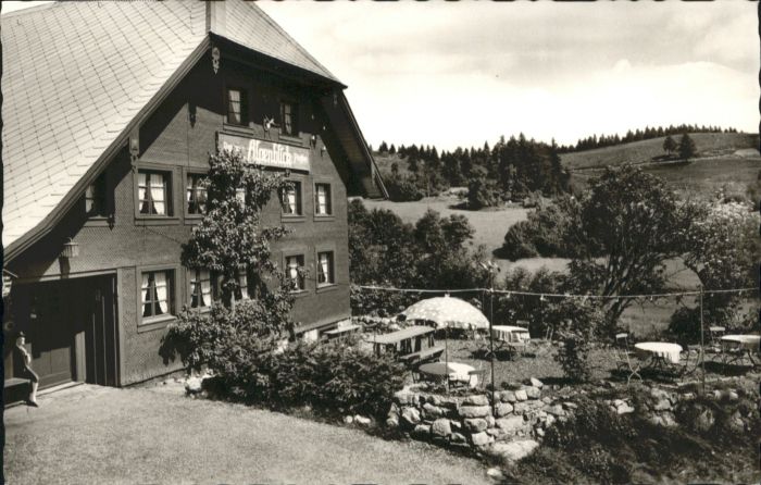 Urberg Rasthaus Pension Alpenblick