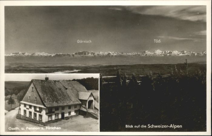 Eisenbach Schwarzwald Gasthof Pension zum Hirschen