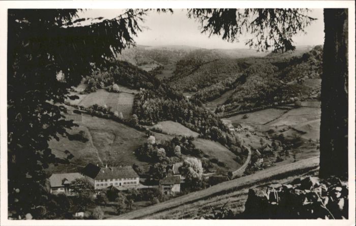 Obermuenstertal Muenstertal BW Gasthof Pension Spielweg