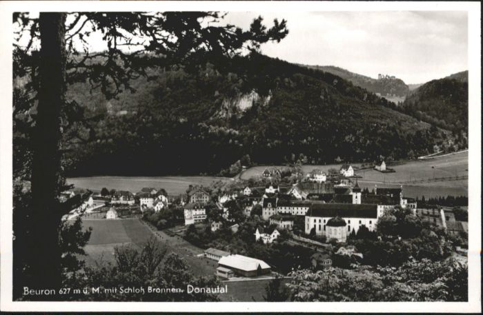 Beuron Donautal Beuron Schloss Bronnen Donautal
