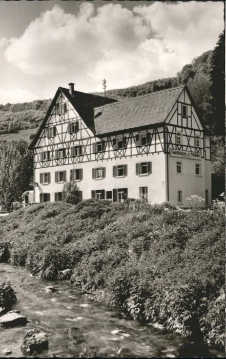 Neidingen Beuron Neidingen Gasthof zur Mühle