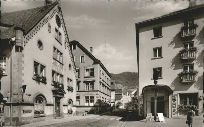 Hornberg Schwarzwald Rathaus Hotel Bären
