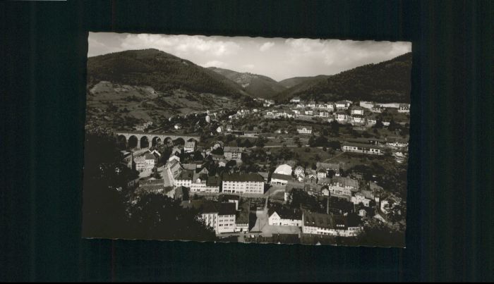 Hornberg Schwarzwald Schwarzwaldbahn Reichenbachtal