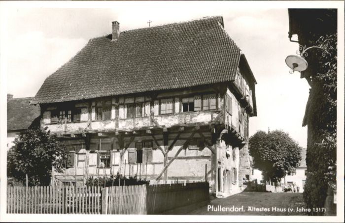 Pfullendorf Ältestes Haus Baujahr 1318