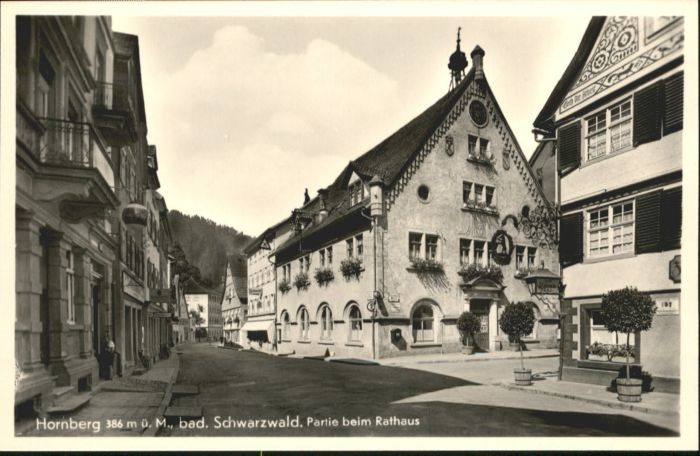 Hornberg Schwarzwald Rathaus