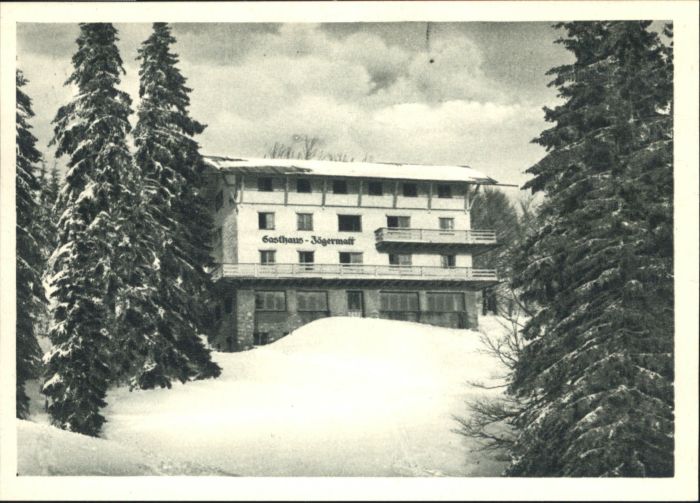 Feldberg Schwarzwald Feldberg Gasthof Jägermatt