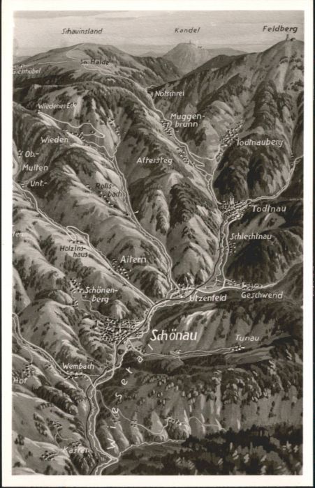 Schoenau Schwarzwald liegeraufnahme