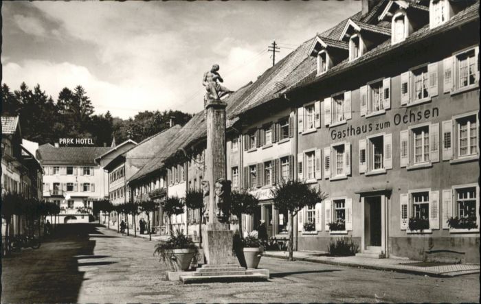 Schoenau Schwarzwald alstrasse Gasthaus Ochsen