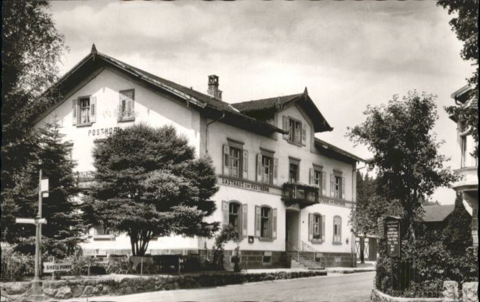 Uehlingen-Birkendorf Ühlingen Gasthaus Pension Posthorn