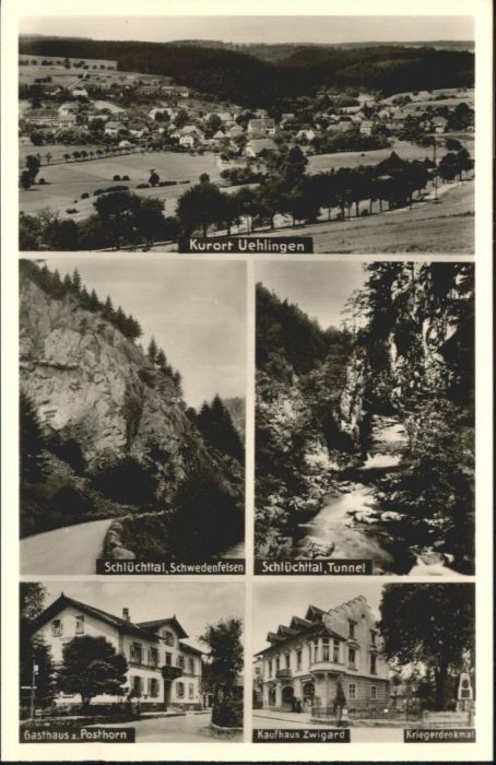 Uehlingen-Birkendorf Ühlingen Gasthaus Posthorn Kaufhaus Zwi