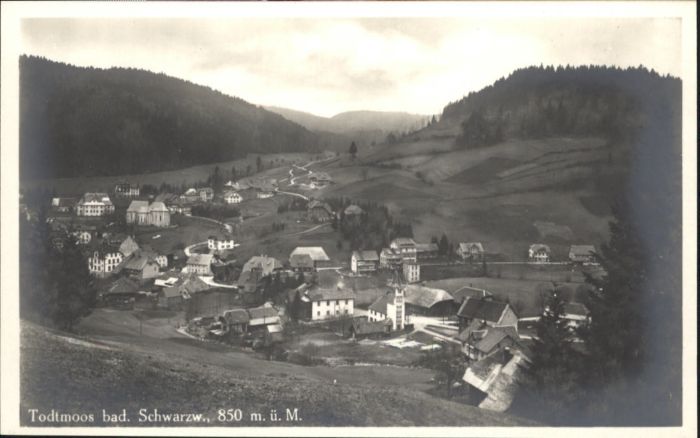 Todtmoos Schwarzwald BW