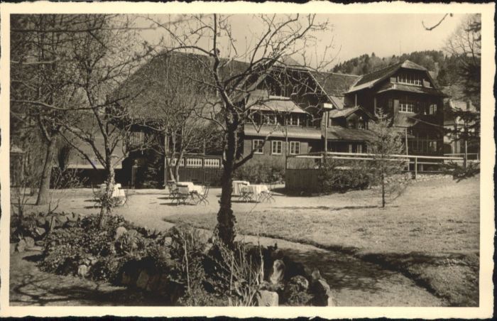Todtmoos Schwarzwald BW Hotel Schwarzwaldhaus
