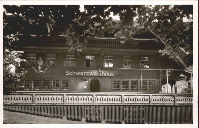 Todtmoos Schwarzwald BW Hotel Schwarzwaldhaus