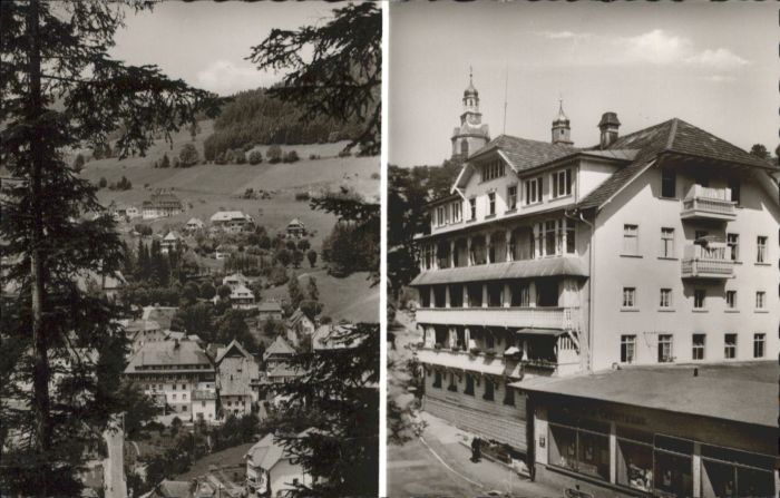 Todtmoos Schwarzwald BW Kurhaus Adler
