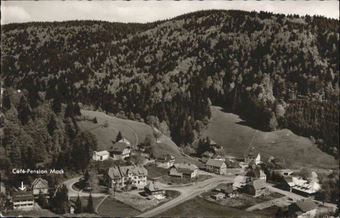Todtmoos Schwarzwald BW Cafe Pension Mack
