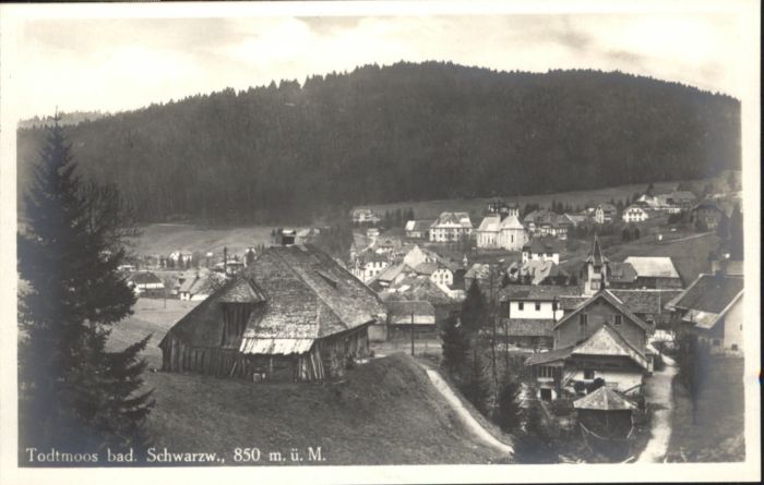 Todtmoos Schwarzwald BW