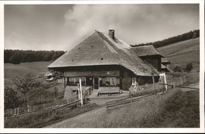 Muggenbrunn Altes Schwarzwaldhaus
