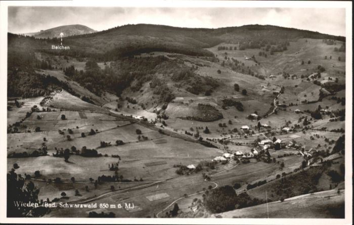 Wieden Schwarzwald Wieden