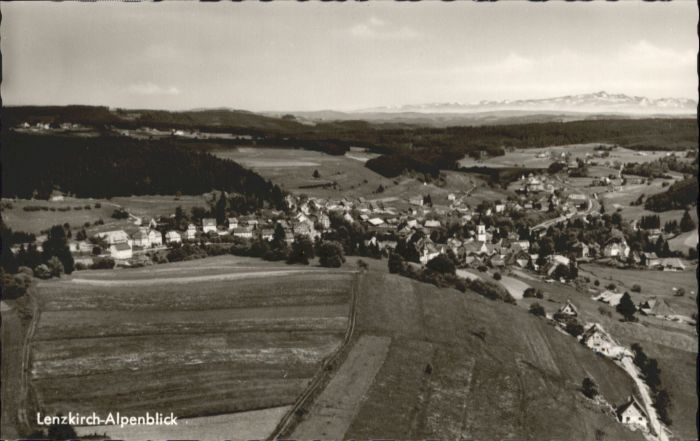 Lenzkirch Hochschwarzwald BW Alpenblick