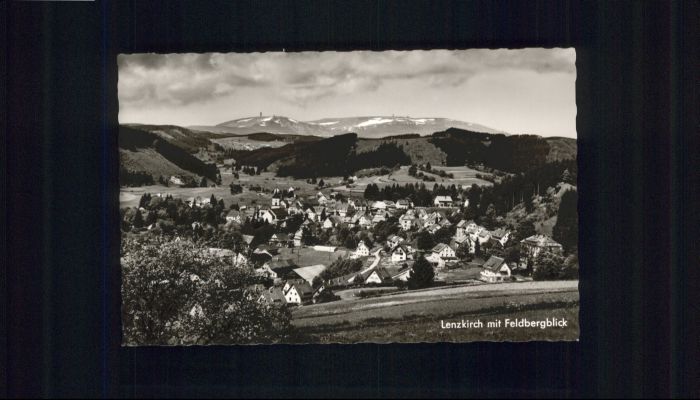 Lenzkirch Hochschwarzwald BW Feldbergblick