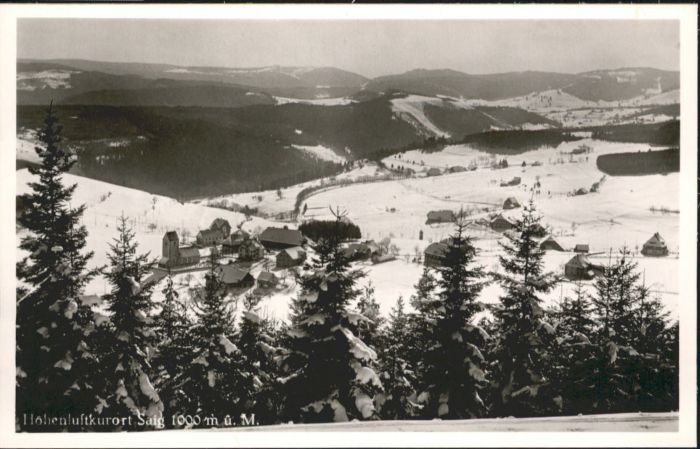 Saig Schwarzwald Saig