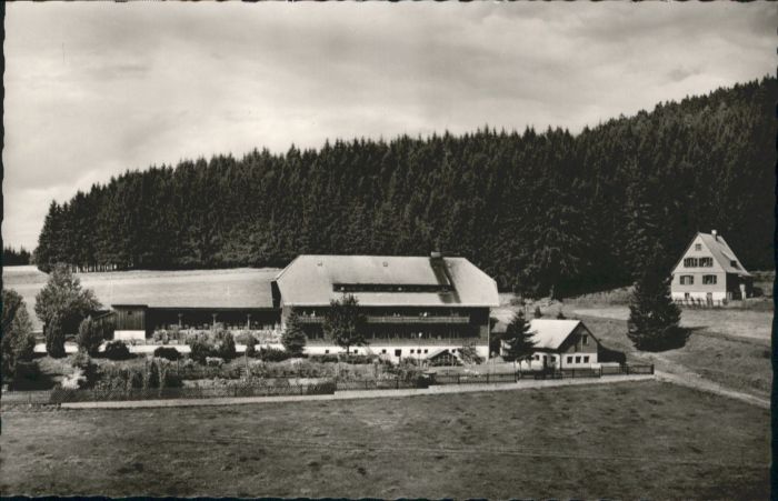 Saig Schwarzwald Saig Kinderkurheim Schwoerer