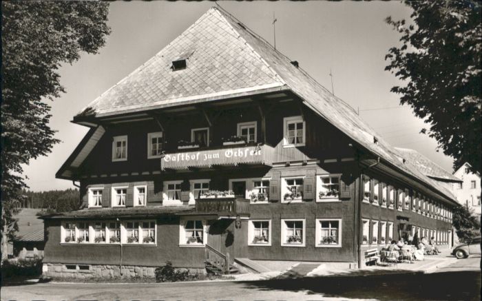 Saig Schwarzwald Saig Gasthof Ochsen