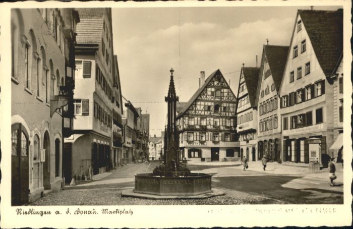 Riedlingen Wuerttemberg arktplatz