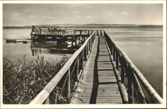 Buchau Federseesteg Landungsstelle