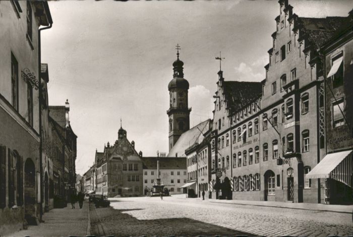 Freising Hauptstrasse Marienplatz