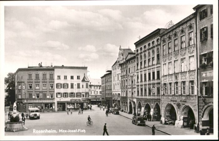 Rosenheim Bayern Rosenheim Max Josef Platz