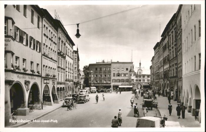 Rosenheim Bayern Rosenheim Max Josef Platz