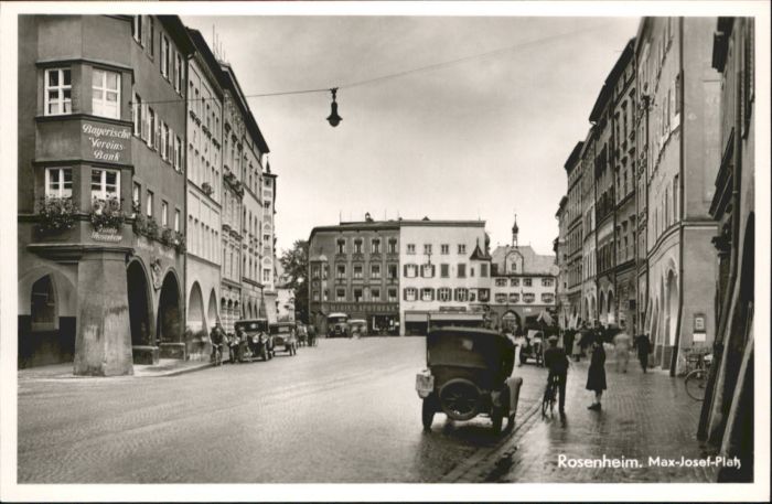 Rosenheim Bayern Rosenheim Max Josef Platz