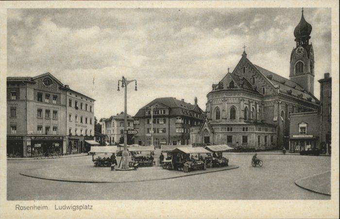 Rosenheim Bayern Rosenheim Ludwigsplatz