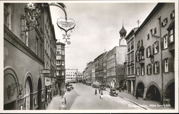 Rosenheim Bayern Rosenheim Max Josefplatz