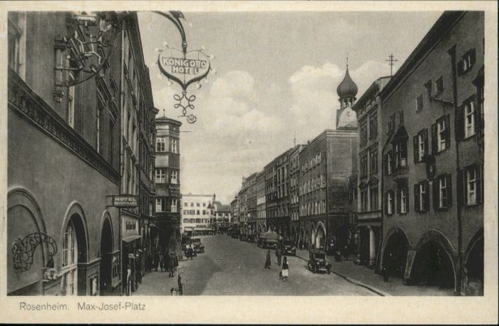 Rosenheim Bayern Rosenheim Max Josefplatz