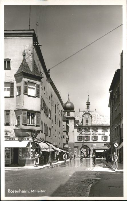 Rosenheim Bayern Rosenheim Mitteltor