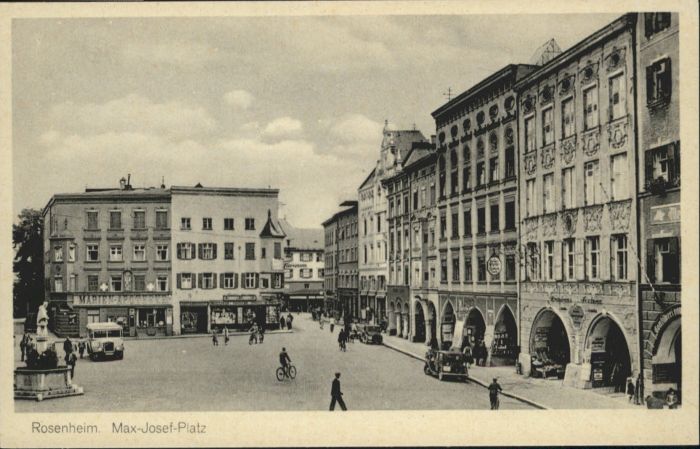 Rosenheim Bayern Rosenheim Max Josefplatz