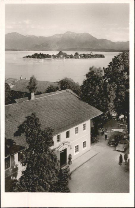 Gstadt Chiemsee Gstadt Gasthaus Jägerwirt