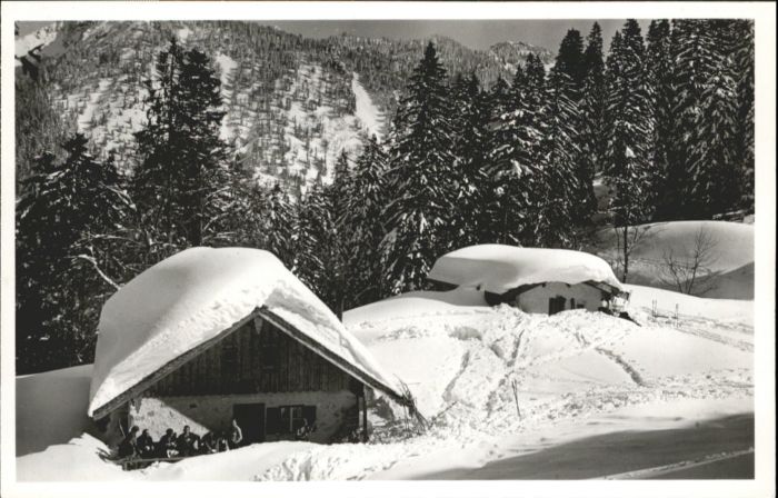 Grassau Chiemgau Skihütte Hinteralm