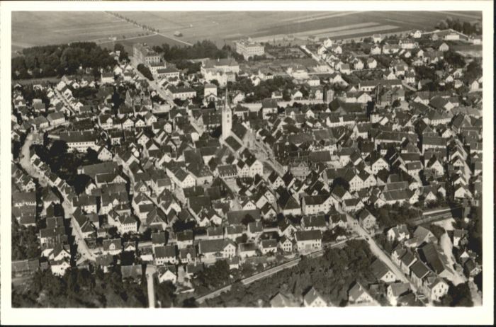 Saulgau Fliegeraufnahme